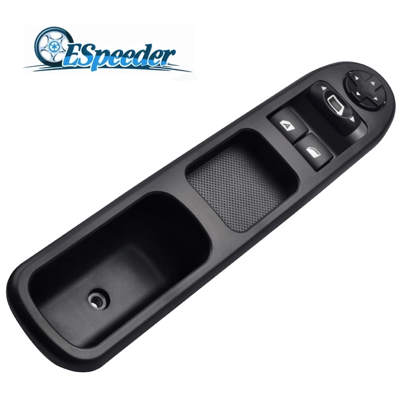 

ESPEEDER Front Left Driver Side Power Master Control Window Switch for Peugeot 207 for Citroen C3 for Picasso 2007-2014 6554.QC