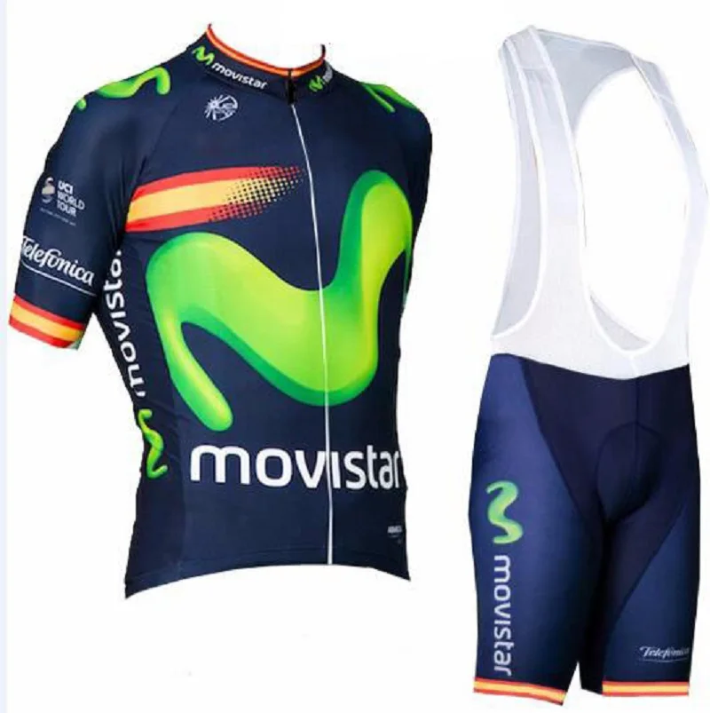 Movistar, мужские летние футболки с коротким рукавом для велоспорта, велосипедные шорты, комплект MTB Ropa Ciclismo bi, одежда для велоспорта, спортивная одежда
