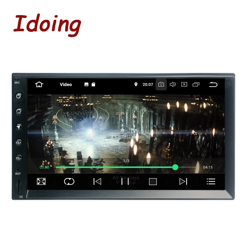 Idoing 2Din " PX5 4G+ 64G Восьмиядерный Универсальный Автомобильный gps радио плеер Android 9,0 ips экран навигация Мультимедиа Bluetooth TDA7850