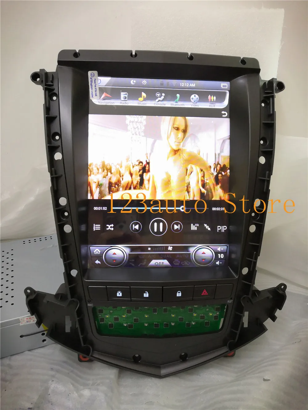 

10.4 '' Tesla Style Android 8.1 Car DVD GPS Player radio navigation for Cadillac SRX 2009 2010 2011 2012 PX6 CARPLAY IPS STEREO