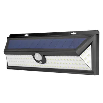 

118LED Solar Motion Sensor Wall Lamp Outdoor Waterproof Yard Security Light