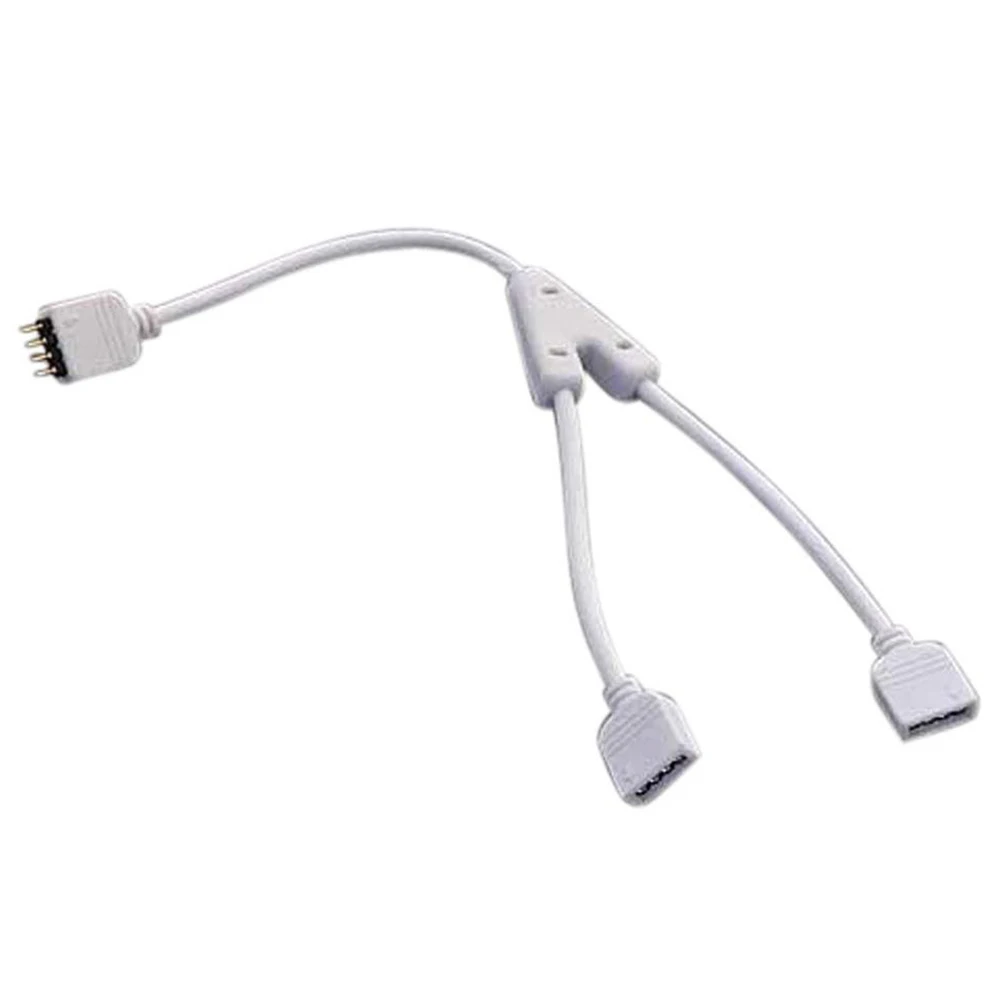4 pin разделитель адаптер кабель для девочек возрастом от 1 до 2 светодиодный RGB цвет