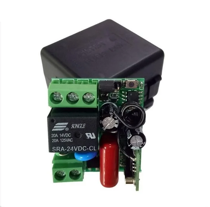 Последний мини-размер 220 В 1CH радио RF беспроводной пульт дистанционного управления приемник и передатчик обучающий код 315/433 МГц горячая распродажа