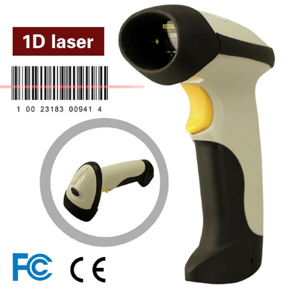 Лазерный беспроводной сканер штрих кода LS10 1D с Bluetooth для Apple Ios и Android Windows OS|barcode