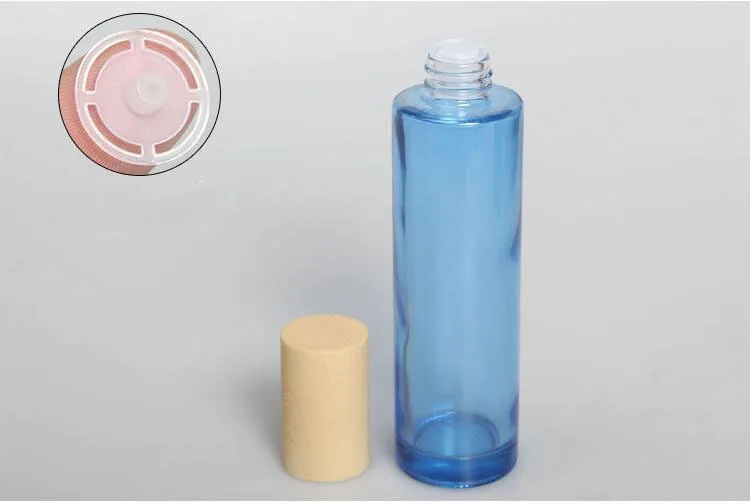 120ml Blue Glass Cosmetic Containers Bottle 30G Cream Jar 80ml Spray Bottle Emulsion Lotion Pump 20g 50g 30ml 40ml 60ml 100ml  (28)