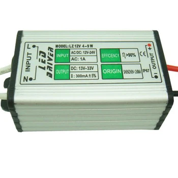 

Low voltage boost Waterproof LED Driver DC12V 4-9x1W Power Supply 4W 5W 6W 7W 8W 9W constant current driver Transformer