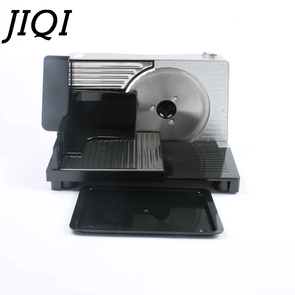 JIQI Electric Food Slicer Meat Planing Mincer Mutton Roll Frozen Beef Cutter Lamb Vegetable Automat