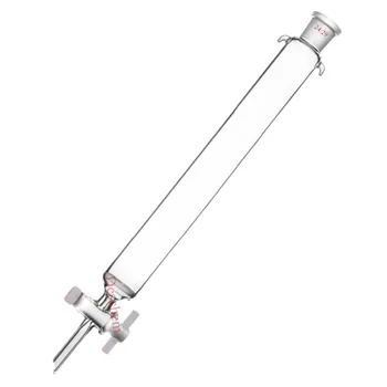

400ml,24/29,Glass Chromatography Column,OD 45mm,Body Length 300mm,PTFE Stopcock