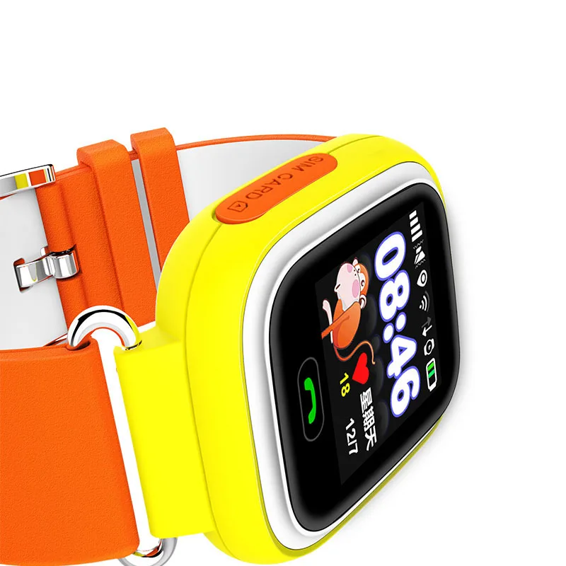 GPS smart watch baby watch Q90 with Wifi touch screen SOS Call Location DeviceTr