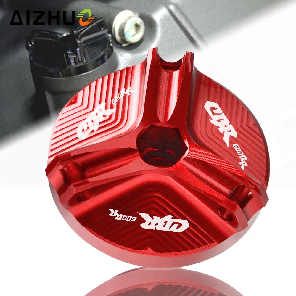Motorcycle Engine Oil Filler Cup Cap Plug Cover For HONDA CBR600RR CBR 600RR CBR600 RR 600 2003-2018 | Автомобили и мотоциклы
