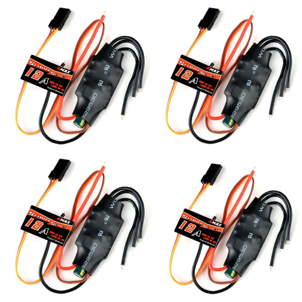 4 шт. EMAX 12a SimonK ESC для qav250 180 220 230 квадрокоптера FPV контроллер скорости Simon | Игрушки и
