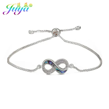 

2020 New Design Adjustable Slide Bracelets Gold//Rose Gold Infinity Braelets For Women Men Handmade Gift Jewelry
