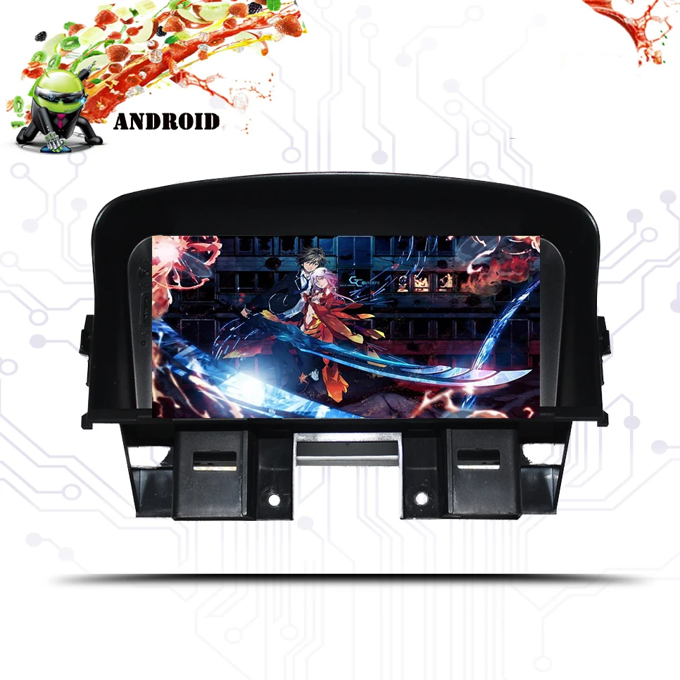 Best 7inch 2din Android 9.0 Car Stereo Navigation GPS DVD Player For Chevrolet Cruze 2008 2009 2010 2011 2012 Bluetooth head unit Map 3