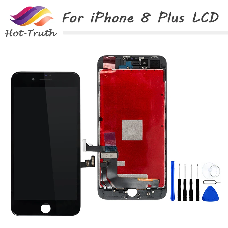 ЖК экран класса AAA 5 для Apple iPhone 8 Plus A1864 A1897 A1898 дисплей с 3D сенсорным дигитайзером в