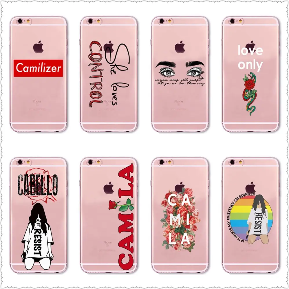 Camila Cabello Case For iPhone X XS Max XR 8 for SamsungS7 S8 S9 Silicone Phone Cover