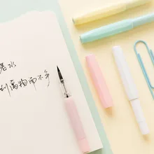 Милый светлый цвет мягкая точка Китайский инструмент для письма креативный подарок ручка