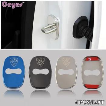 

Ceyes Car Door Lock Cover Car Styling Fit For Peugeot 206 308 406 408 301 2008 2012-2017 For Peugeot 307 Accessories Car-Styling