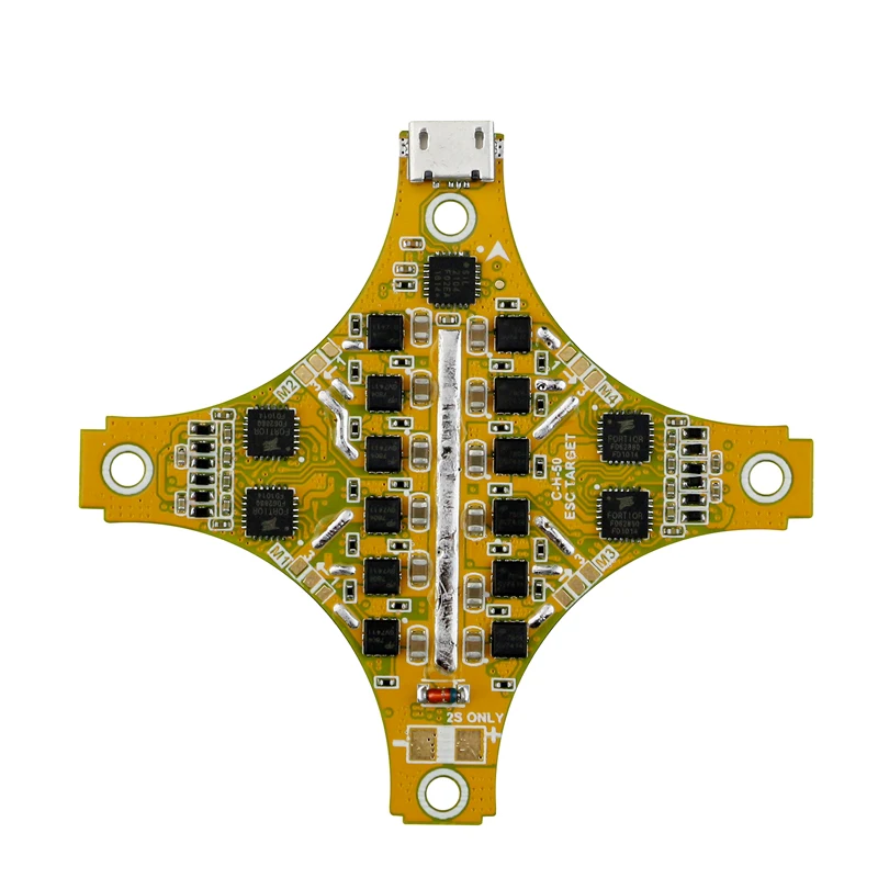 Контроллер полета LDARC/KINGKONG SPRACING F3 + BLHeliS C H 50 10A 4 в 1 ESC все одном для TING GT7 GT8 FPV