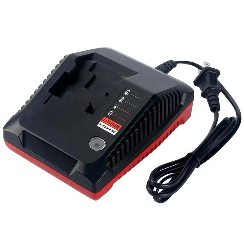 

Multi-Chemistry Slide Battery Pack Charger Pcxmvc For Porter Cable Cordless Power Tool 18V Lithium Ion And Nicad Nimh Battery