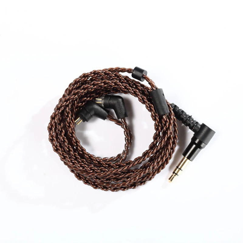 

0.78mm 2 PIN for Weston TFZ 1964 W4r Um3x Es3 Es5 Oxygen Free Copper L Beding Earphone 4 Share 120 Cores Cable for iPhone
