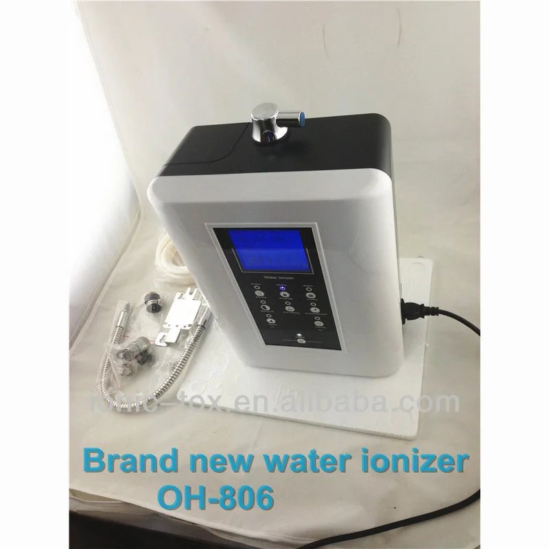 

OH-806-5H with 220V power plug,5plates and heating function ,Alkaline Water Ionizer good for home use