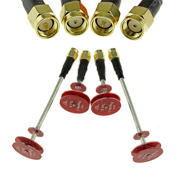 

5.8G Antenna 5dBi 50W Omnidirectional Omni Flat Panel Pagoda FPV RHCP SMA RP-SMA For RC Models Red