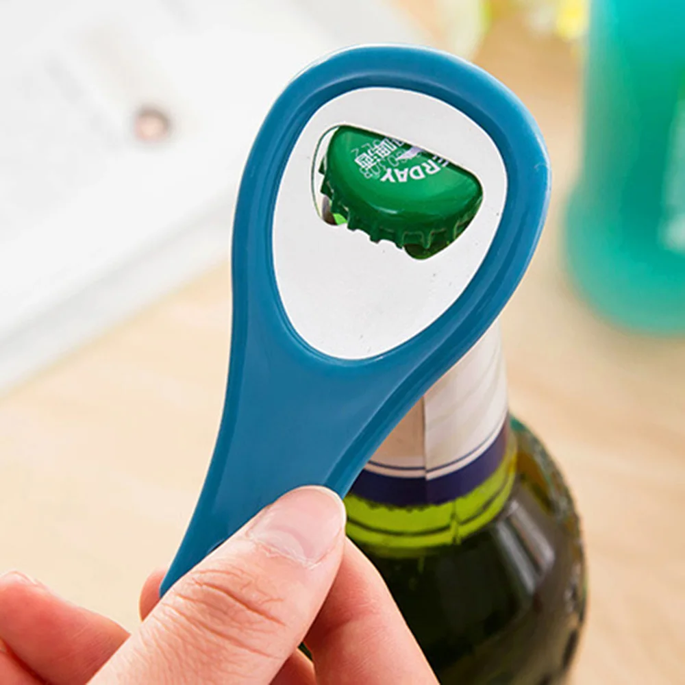 

(Clearance Sale) 5PCS Creative Racket Beer Bottle Opener Jar Soda Bottle Cap Cans Openers Kitchen Bar Random Color Shipping