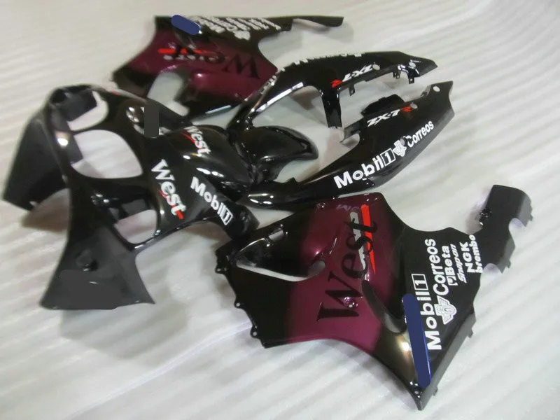 Комплект обтекателей для KAWASAKI Ninja ZX7R 96 97 98 99 00 01 02 03 1996 2003 ABS + 7 подарков SF51|fairing kit|abs