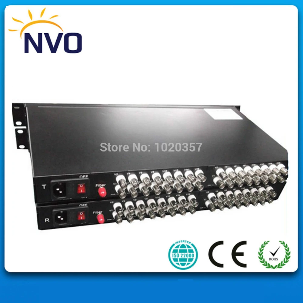 

32 Channel Video to Fiber SM FC 20km Optical Video Multiplexer