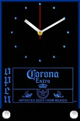 Tnc0010 пиво corona открытый бар стол 3D светодиодный часы