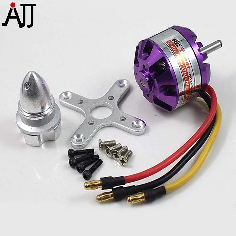 Rctimer A3530 3530 1100KV 1400KV 1700KV Outrunner Brushless Motor 4 0mm Shaft compatible 2 4S Lipo