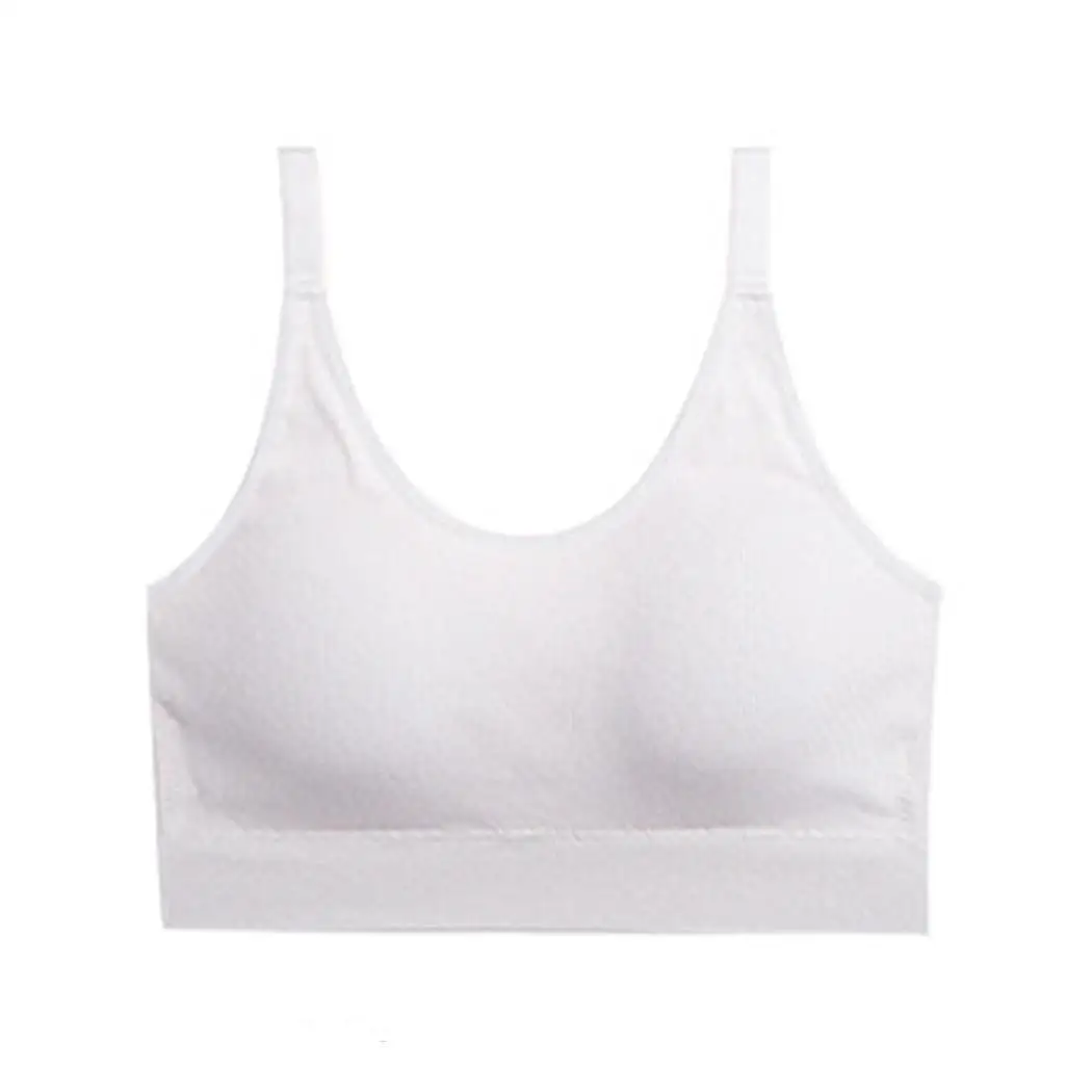 Women Casual Workout Yoga Clothes Activewear Solid Spaghetti Straps Sports Elastic Bra Sleeveless | Спорт и развлечения