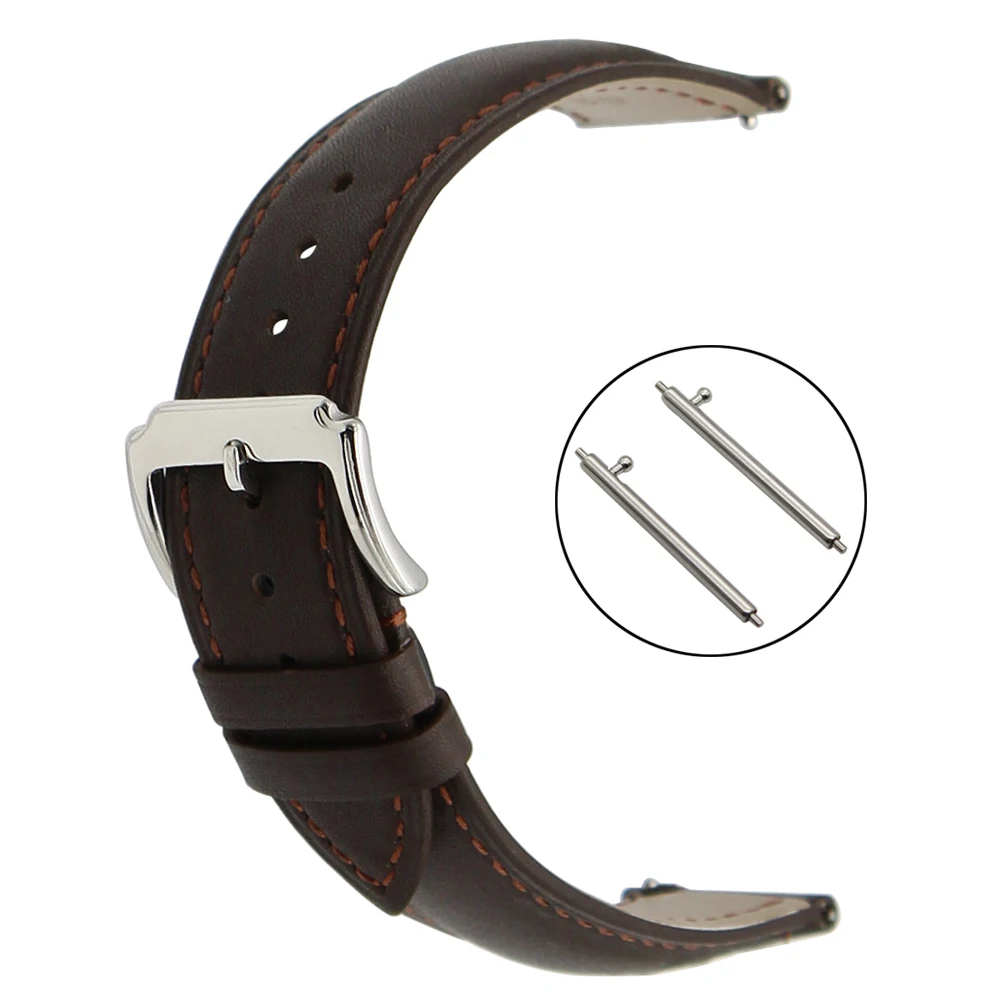 Ремешок из натуральной кожи для Tissot T035 PRC200 T055 T097 быстросъемный браслет на