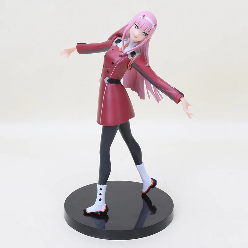 21 см игрушка фигурка любимого человека франкса Zero Two 02 ПВХ EXQ ver фигурки модель