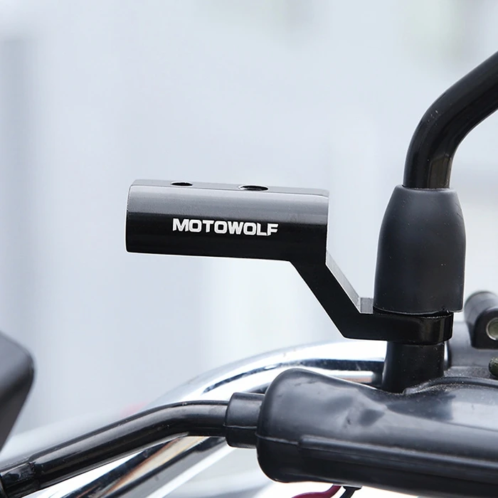

Motorcycle Rearview Mirror Extension Mount Bracket Holder for Motorbike Electric Cars ATVs with rearview mirror Motorcycle Parts