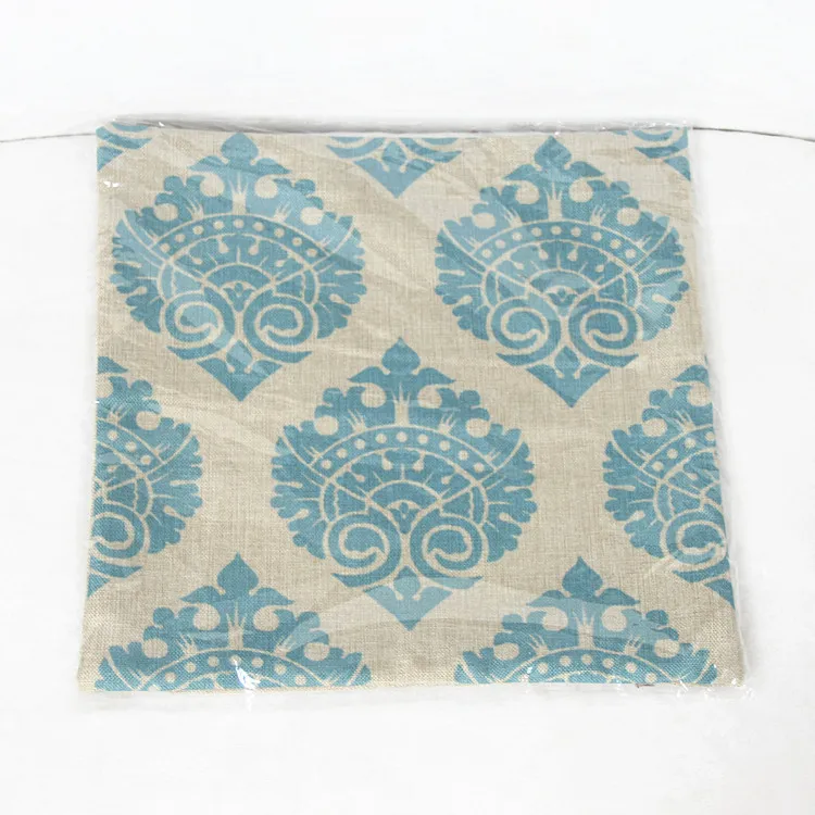Hot Sale Geometric Pattern Pillowcase Sofa Chair Cushion Pillowcase Peach Velvet Home Decoration Pillowcase Coussin Decoratif