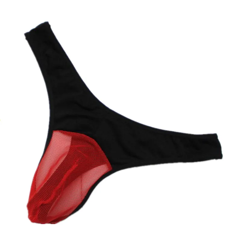 

Sexy Lingerie Gay Men Sexy Thongs Mens Thin Sheer Seamless G-string Cheap Male Underwear Tanga