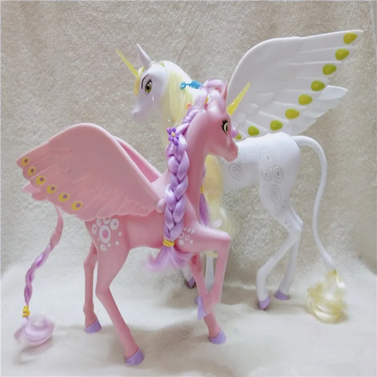 

Simulation Animal Model Horse Unicorn Pegasus Rainbow Sheep Action & Toy Figures Learning & Educational Collection Gift for Kids