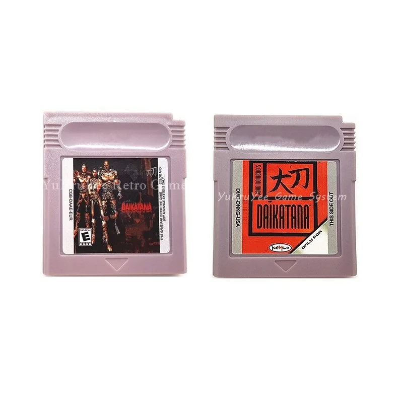 

Daikatana Video Game Memory Cartridge Card for 16 Bit Console Accessories