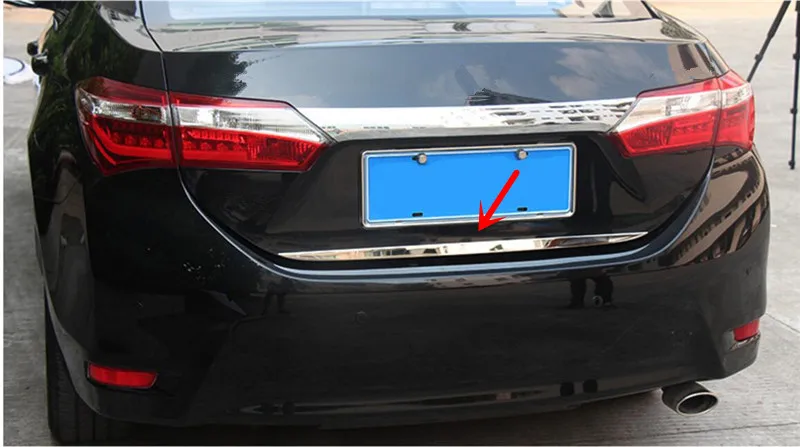 Подходит для Toyota Corolla E170 2014 2015 2016 2017 2018 Задняя Крышка багажника край крышка