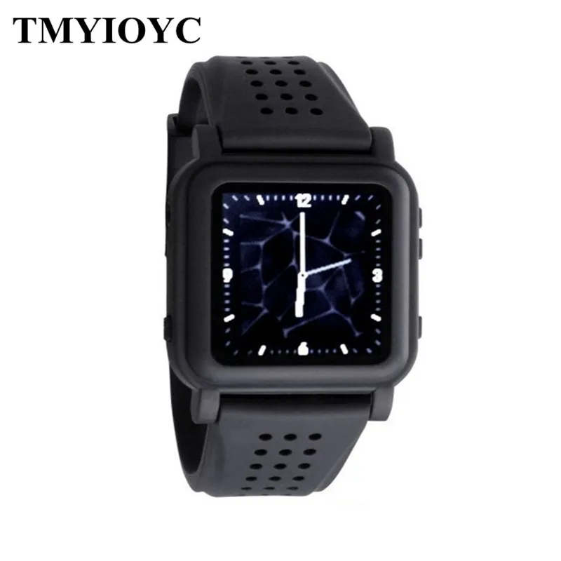 

MP4 Smart Watch 8GB MP3 MP4 Player with Earphone Support E-book Reader Music Video Picture Viewer Watch MP4 for Study Exam Watch