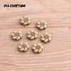 14pcs 10*11mm Two Color Flower Bead Spacer Bead Charms For Diy Beaded Bracelets Jewelry Handmade Making ► Photo 3/3