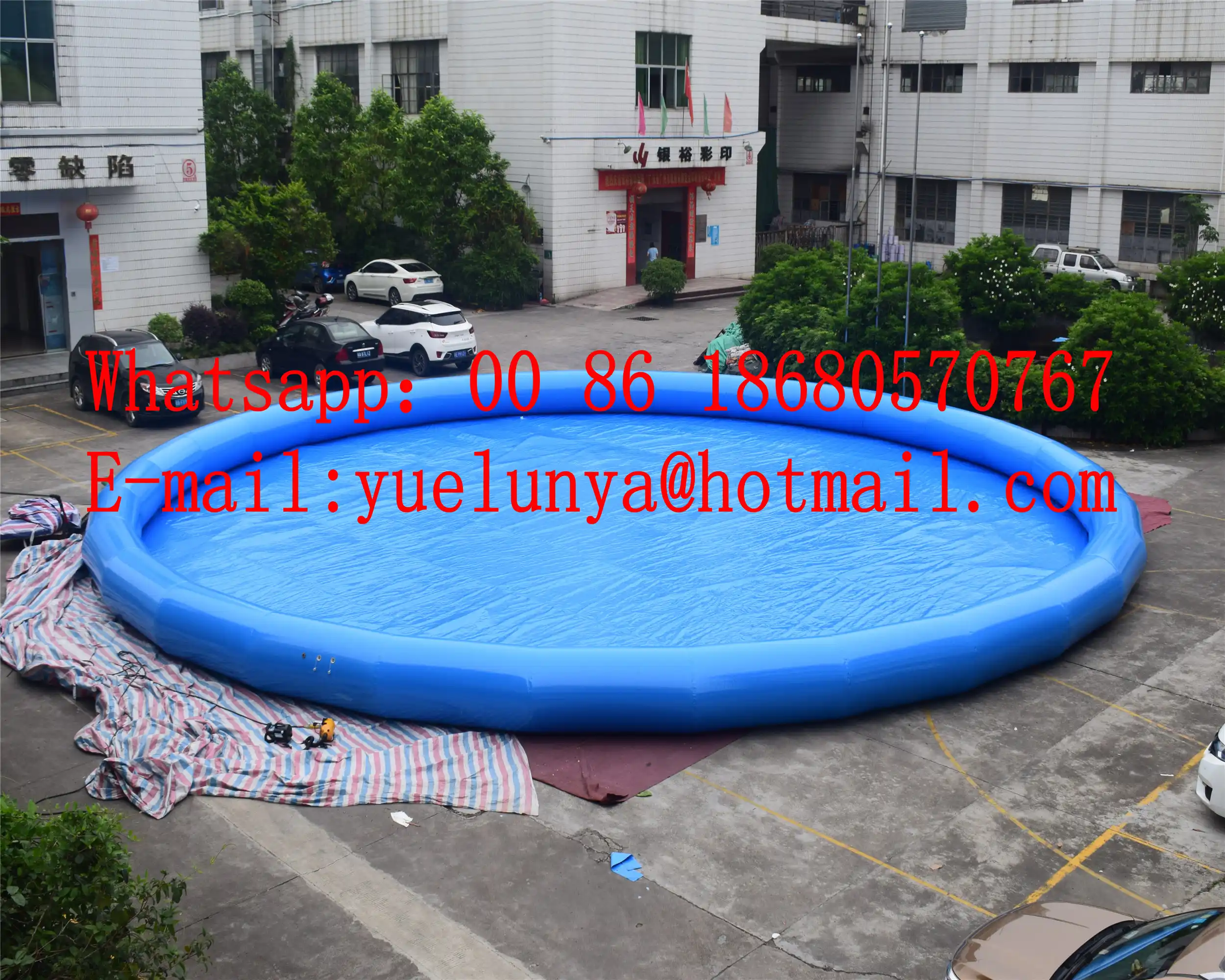 custom inflatable pool