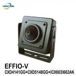 Hqcam 1/3 "SONY Effio-V 800TVL правда WDR миниатюрный площадь Камера OSD Функция 4141 + 663 \ 662 для ATM Камера согласно лицо