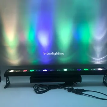 

5pcs/lot flycase Bar Stage Waterproof Linear Light Wall Washer 14x15w RGBWA UV 6IN1 IP65 Lyre Dot Effect DMX DJ Party Disco Lamp