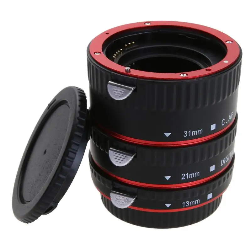 

For CANON Camera Lens Adapter for Canon EOS EF-S 60D 7D 5D II 550D Lens Adapter Auto Focus AF Macro Extension Tube/Ring Mount