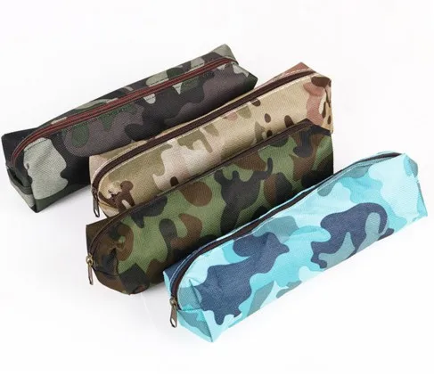 

1pc Camouflage military boys school pencil case pen bag stationery pencil bags school supplies stationery bag