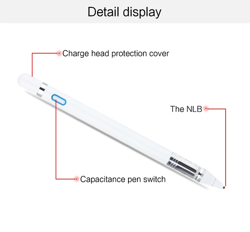 Стилус для экрана для huawei MediaPad T5 AGS2-W09/L09/L03/W19 10 ''планшет емкостный стилус для сенсорного экрана 1,35 мм активная ручка