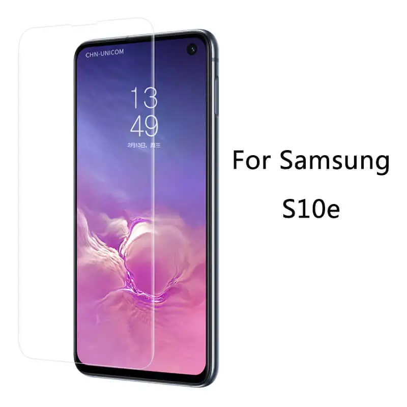 Для samsung Galaxy S10 S9 S8 Plus, Защитное стекло для экрана, ультрафиолет, полностью покрытое клеем, гелевое нано закаленное стекло для samsung S10 S10E - Цвет: For Samsung S10e