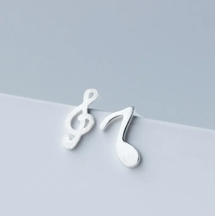 Shuangshuo Ethnic Music Note Stud Earrings For Women Set Shuangshuo Ethnic Music Note Stud Earrings For Women Set Earings Fashion Jewelry Boucle D Oreille S026 In From